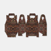 Ballotins Motif orange Brown noir blanc nouveau déco (Déplié)