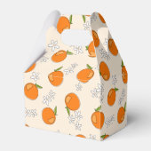 Ballotins Motif orange et fleur (Arrière)