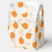 Ballotins Motif orange et fleur (Ouvert)