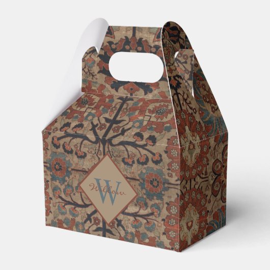 Ballotins Motif oriental monogramme traditionnel (Verso)