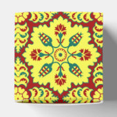 Ballotins Motif oriental rouge jaune ottoman turc Tulip (Haut)