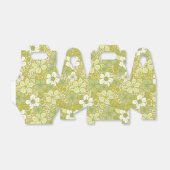 Ballotins Motif Pastel vert et jaune (Déplié)