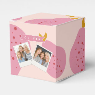 Ballotins Motif personnalisé de poire rose, joli fruit fémin