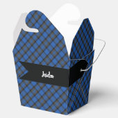 Ballotins Motif Plaid de l'île de Skye Blue Tartan (Ouvert)