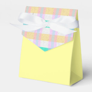 Ballotins Motif Plaid violet rose jaune bleu turquoise