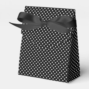 Ballotins Motif Pois Blanc Noir et blanc