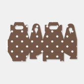 BALLOTINS MOTIF POIS : BROWN (Déplié)