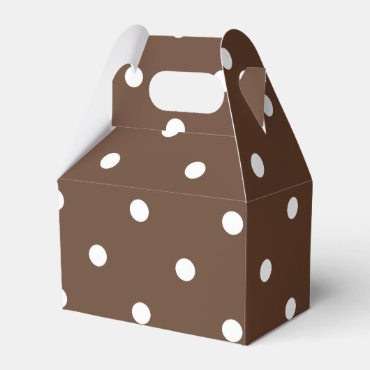 BALLOTINS MOTIF POIS : BROWN (Verso)