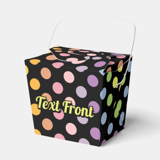 Ballotins Motif Pois Rainbow (Verso)