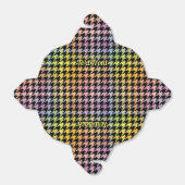 Ballotins Motif Rainbow Houndstooth (Déplié)