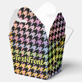 Ballotins Motif Rainbow Houndstooth (Ouvert)