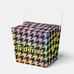 Ballotins Motif Rainbow Houndstooth