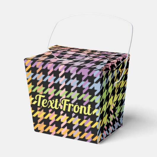 Ballotins Motif Rainbow Houndstooth (Verso)