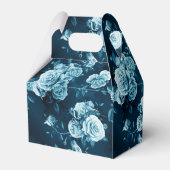 Ballotins Motif Rose bleu classique (Arrière)