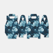 Ballotins Motif Rose bleu classique (Déplié)