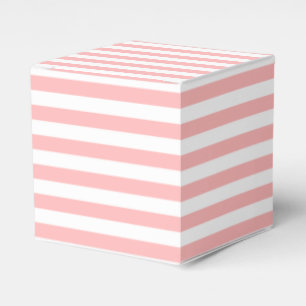 Ballotins Motif rose et blanc de rayure