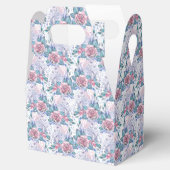 Ballotins Motif Rose rose et bleu (Ouvert)