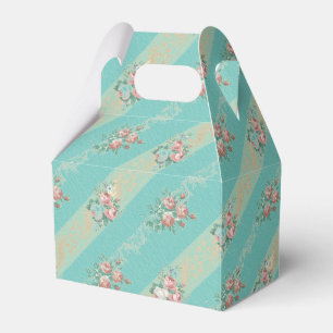 Ballotins Motif Rose Vintage - Boîte à faveurs
