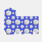 Ballotins Motif Royal Blue Volleyball (Déplié)