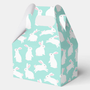 Ballotins Motif Spring White Bunnies