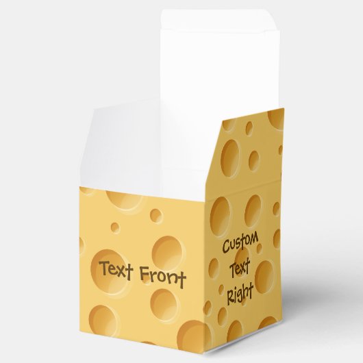 Ballotins Motif suisse au fromage (Ouvert)