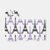 Ballotins Motif Tour Eiffel Chic violet Monogram (Déplié)