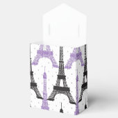 Ballotins Motif Tour Eiffel Chic violet Monogram (Ouvert)