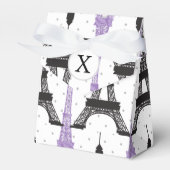 Ballotins Motif Tour Eiffel Chic violet Monogram (Verso)