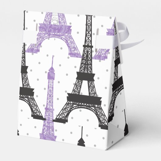Ballotins Motif Tour Eiffel Chic violet Monogram (Arrière)
