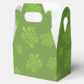 Ballotins Motif tourbillonnant Turtle Green (Ouvert)