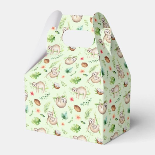 Ballotins Motif Tropical Coconut Sloth (Verso)