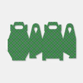 Ballotins Motif vert foncé et vert forêt (Déplié)
