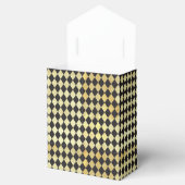 Ballotins Motif vintage Black & Gold Harlequin (Ouvert)