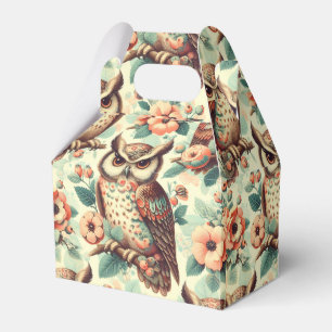 Ballotins Motif vintage Cute Owl