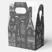 Ballotins Motif Whimsical Paris Doodles (Ouvert)