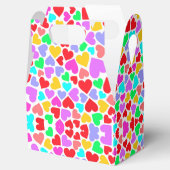 Ballotins Motifs de cœurs colorés mignons (Ouvert)