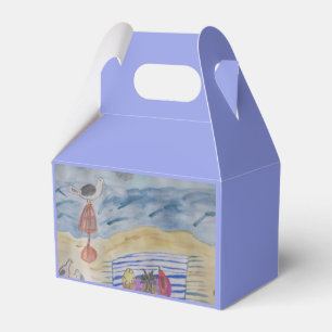 Ballotins Mouettes sur la plage