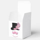 Ballotins Moustache rose chapeau supérieur (Ouvert)