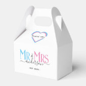 Ballotins Mr & Mrs NewlyWedding Wedding Favor Merci (Arrière)