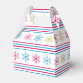 Ballotins Multi-color snowflakes (Arrière)