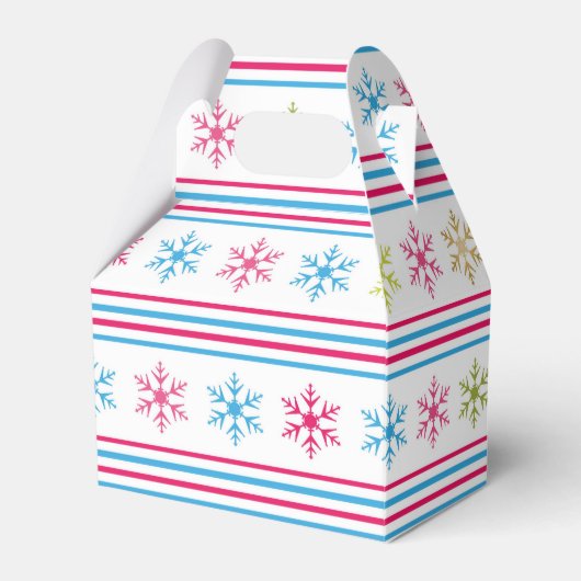 Ballotins Multi-color snowflakes (Verso)