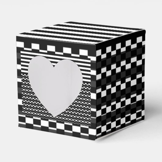 Ballotins Multi-Motif noir et blanc (Verso)