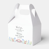 Ballotins Multihued Wildflower Baby Shower Celebration (Verso)