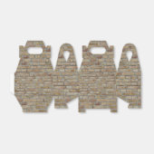 Ballotins Mur de briques brunes Un design original (Déplié)