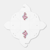 Ballotins Musical treble clef notes with sakura flowers (Déplié)