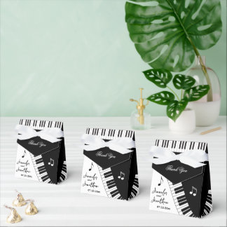 Ballotins Musiciens créatifs Piano Keys Mariage