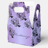 Ballotins Musique noire et violette Arbre Clé Arbre Boîte à (Ouvert)