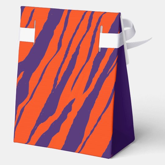 Ballotins MVB Tiger Stripes Design- Orange & Violet (Verso)
