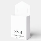 Ballotins Natasha Monogram Mariage moderne (Ouvert)