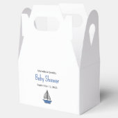 Ballotins Nautical Cute Sailboat Boy Couples Baby Shower (Ouvert)